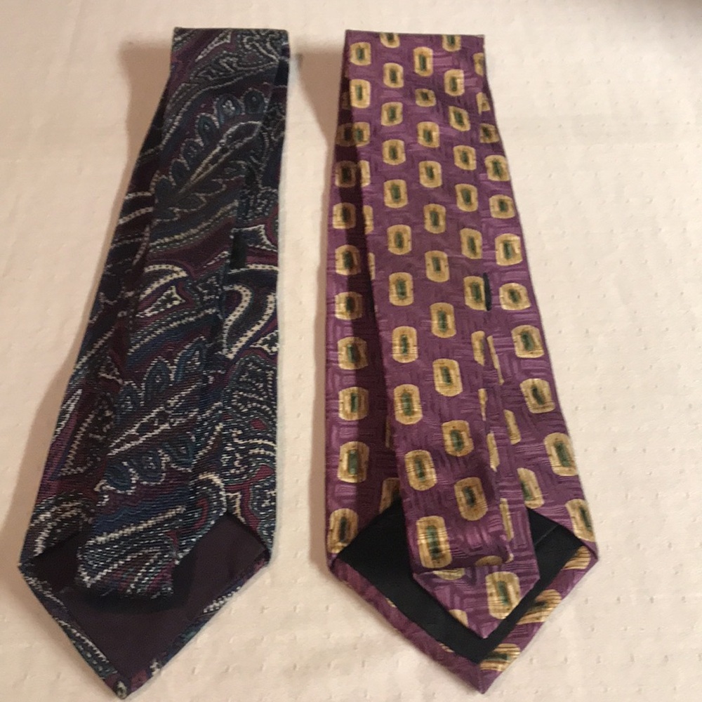 Ferrel Reed Silk Ties - x2 - Picture 2 of 13
